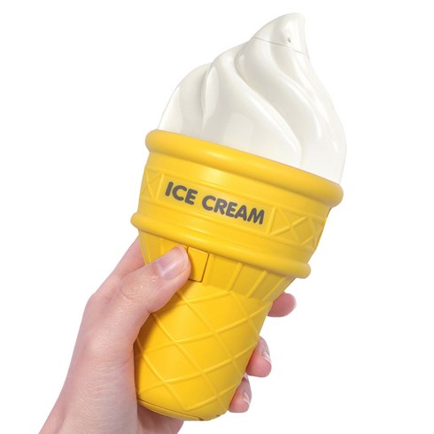 아이스크림 자동 비눗방울 버블머신, 옐로우