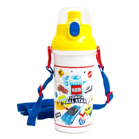 skater 은이온 항균 다이렉트 물병 PSB5SANAG, 화이트 토미카, 480ml