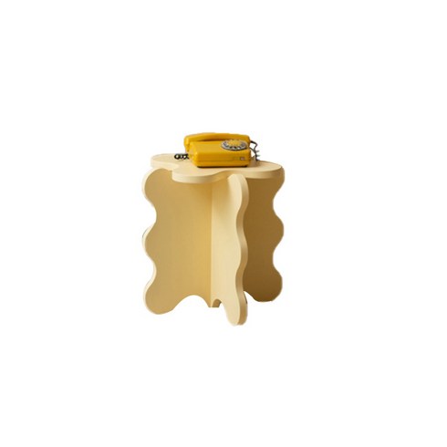 2023년 가성비 최고 모모디자인 스키헬멧 - 모모 인테리어 특이한 디자인 테이블, 옐로우