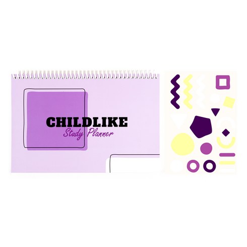 리훈 차일드라이크 초등학생 스터디플래너 고학년, 퍼플