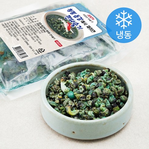 다슬기국 - 살맛나요 청정 동강에서 채취한 깐다슬기 (냉동), 350g, 1개
