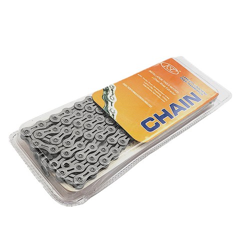 CHAIN 시마노 호환 MTB 로드 싸이클 자전거 체인 10단 F10, 실버, 1개