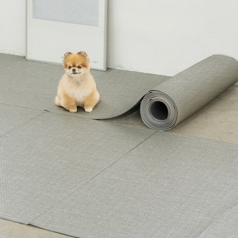 디팡 펫플레이 강아지매트 폴딩타입 140폭, 시크 브릭, 1개