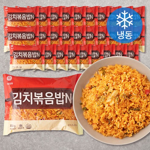 천일볶음밥 - 천일냉동 김치볶음밥 (냉동), 300g, 30개