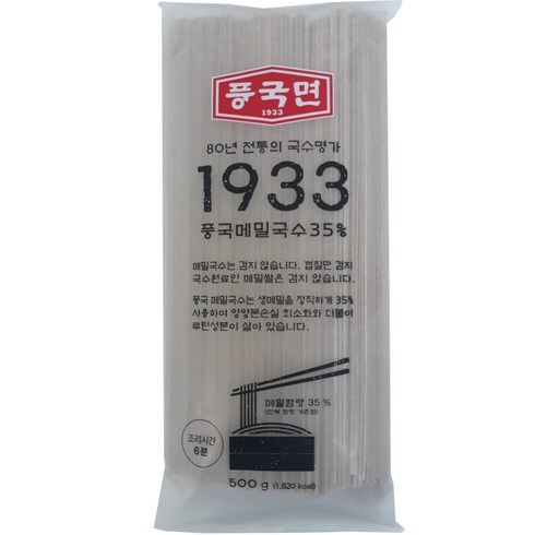 풍국면 - 풍국면 풍국 메밀국수 35%, 500g, 1개