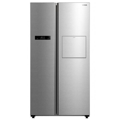 2023년 가성비 최고 부산 중고 냉장고 싸게 파는 곳 - 위니아 양문형냉장고 538L 방문설치, 이녹스 실버, WWR52DSRSSO