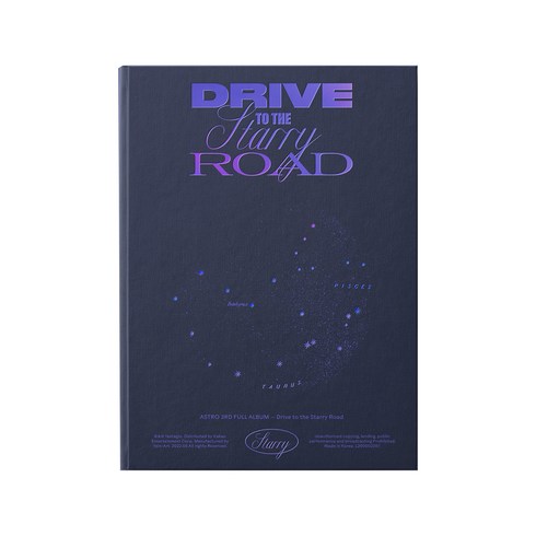 아스트로 - Drive to the Starry Road 정규3집 앨범 버전랜덤 발송, 1CD
