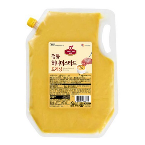 머스타드 - 쉐프원 정통 허니머스타드 드레싱, 1개, 2kg