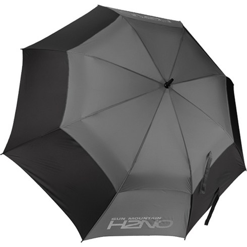 썬마운틴 더블 캐노피 특대형 자동 골프우산, BLACK + GRAY