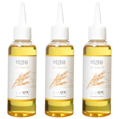 맑을담 미강유 오일 100ml, 3개