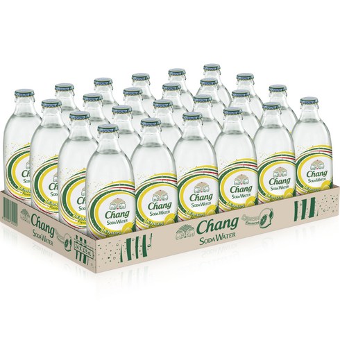 창소다 탄산수 레몬향, 325ml, 24개