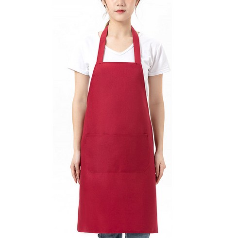 지앤와이 홀서빙 A형 앞치마, 2개, 와인