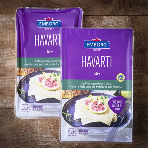 2023년 가성비 최고 하바티치즈 - 엠보그 하바티 슬라이스 치즈, 150g, 2개