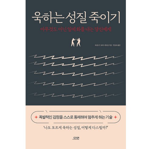 욱하는성질죽이기 - 욱하는 성질 죽이기(특별판):아무것도 아닌 일에 화를 내는 당신에게, 로널드 T. 포터-에프론, 다연