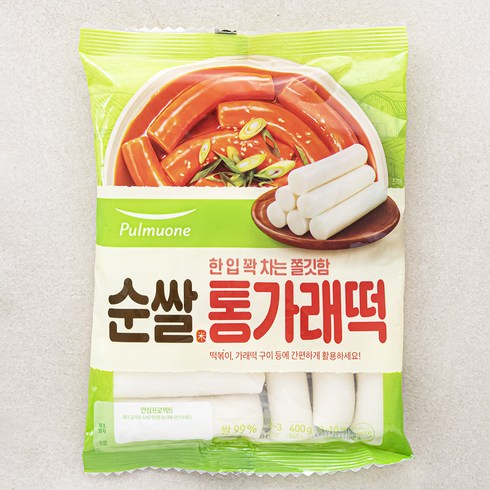 풀무원 순쌀 통가래떡, 1개, 400g