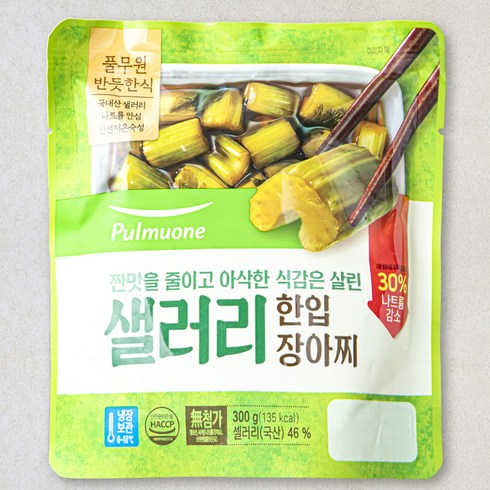 풀무원 샐러리 한입장아찌, 300g, 1개