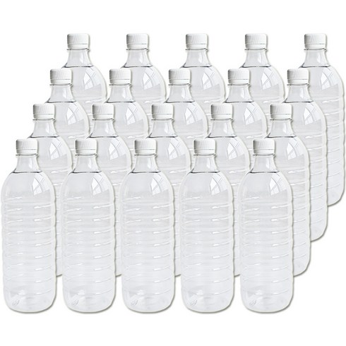 빈병공병 - 생수병 공병 20p, 투명, 900ml, 1세트