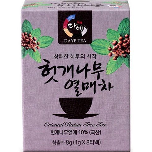 다예 헛개열매차, 1g, 8개입, 1개