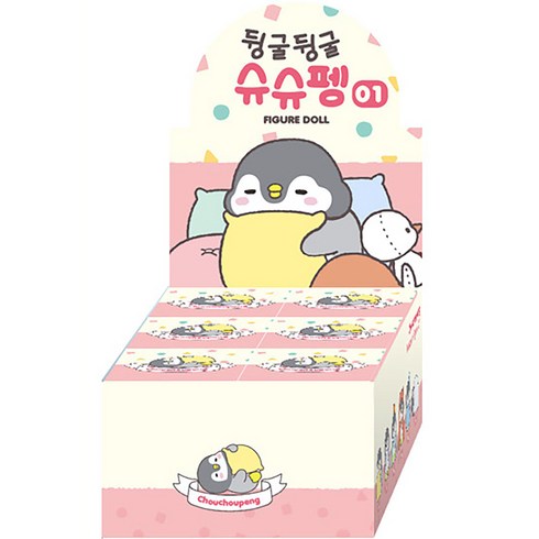 2023년 가성비 최고 피규어 - 아이러브 슈슈펭 피규어 시즌1 6종 세트, 1세트