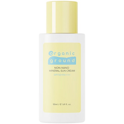 아동용 오가닉그라운드 리뉴얼 논나노 미네랄 선크림 SPF50+ PA++++, 1개, 50ml