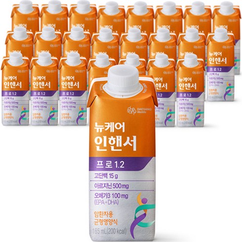 뉴케어 인핸서 프로1.2 암환자영양식, 165ml, 24개