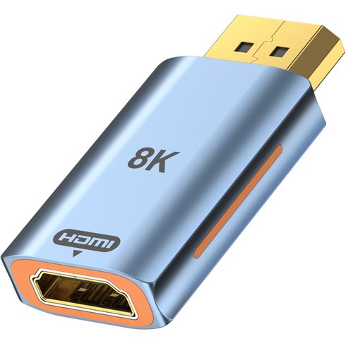 벤션 울트라 8K 60Hz DP 1.4 to HDMI 2.1 변환 젠더, HFMH0