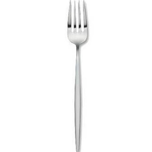 달퍼 코스모스 디저트 포크, 실버 무광, 1개