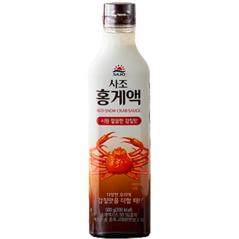 사조 홍게액, 500g, 1개