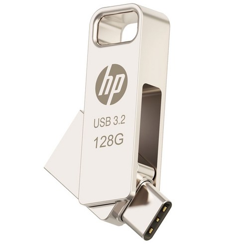 usb듀얼 - HP OTG Type C & A 3.2 USB x206C, 128GB