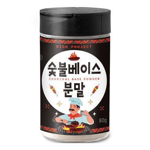 불향소스 - 디쉬프로젝트 숯불베이스분말, 80g, 1개