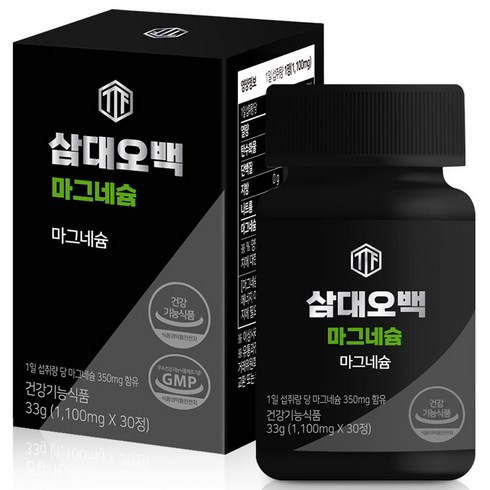 뉴트리커먼 삼대오백 마그네슘, 33g, 1개