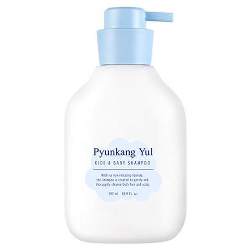 아기샴푸판매 - 편강율 키즈 앤 베이비 샴푸 베이비파우더향, 590ml, 1개