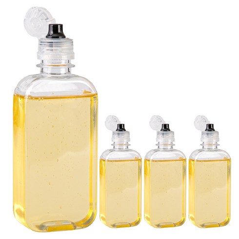 요리는소스빨 - 바른미각 흐르지않는 소스통, 300ml, 4개