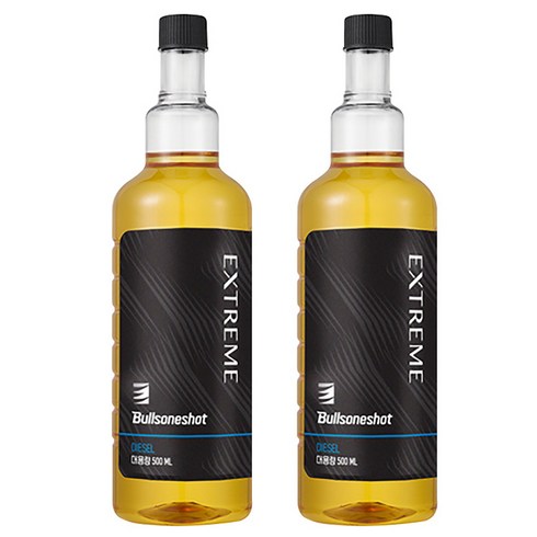 불스원 불스원샷 익스트림 연료첨가제 디젤 500ml, 2개, 디젤/경유