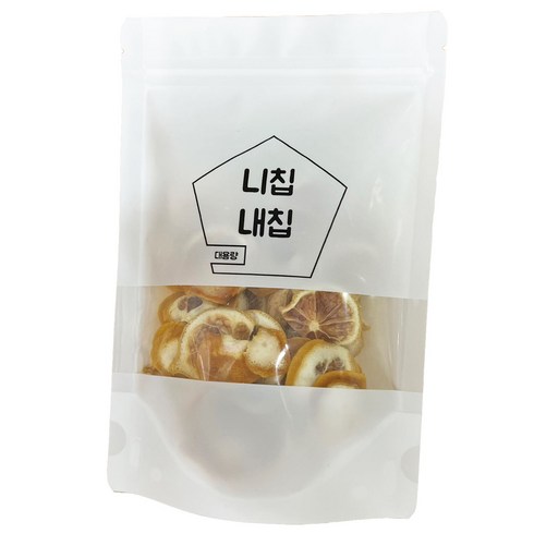 니칩내칩 레몬 껍질, 1개, 80g