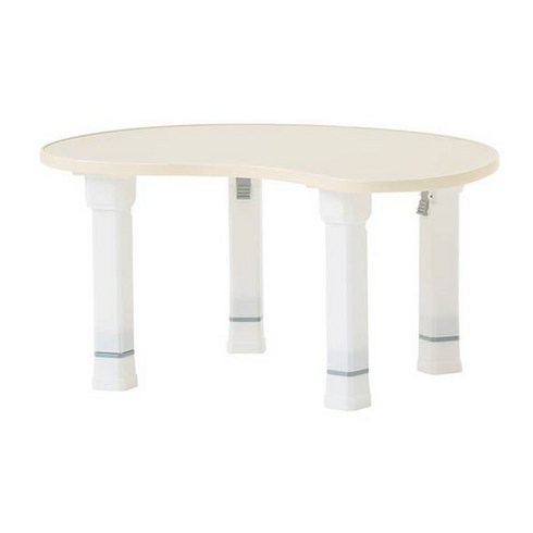 시디즈아기책상 - 코아코아 피넛 높이 조절 테이블 L, 옐로우