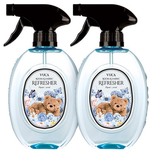 뷰카 룸앤패브릭 포근한 섬유탈취제 프레쉬향, 510ml, 2개