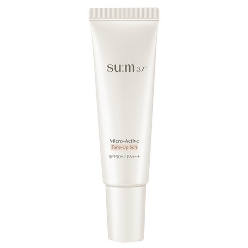 숨선세럼 - 숨37도 마이크로액티브 톤업 선크림 SPF50+ PA+++, 50ml, 1개