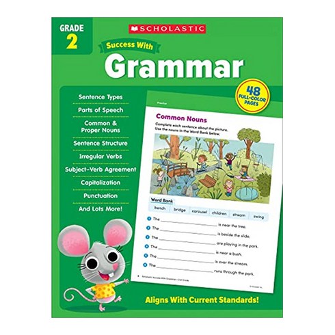 스콜라스틱 - Scholastic Success With Grammar Grade 2 Workbook, 스콜라스틱