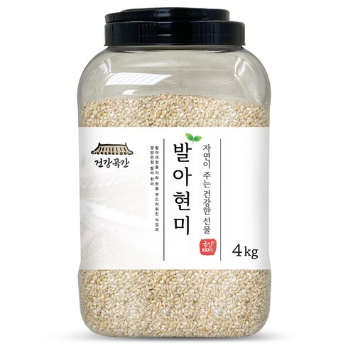 발아현미 - 건강곡간 발아현미, 4kg, 1개