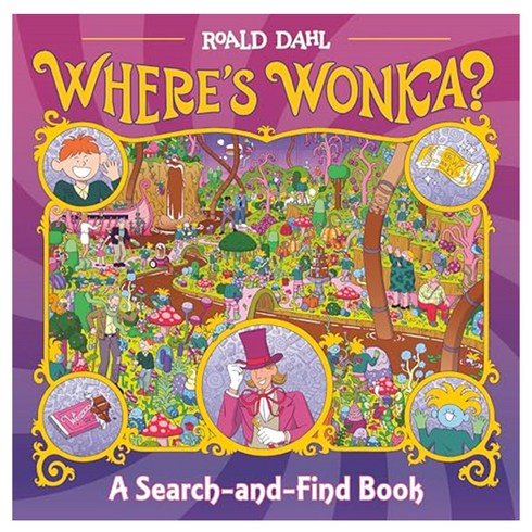 웡카원서 - Where's Wonka? : A Search - And - Find Book, Penguin Young Readers Group