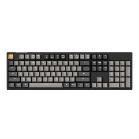 저소음갈축 - 키크론 C2 Pro RGB 핫스왑 유선 기계식 키보드, 블랙, C2P-M8, 저소음 갈축