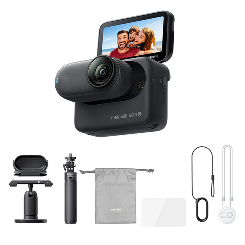 인스타360go3s - 인스타360 GO 3S 스타트 번들 128GB 액션캠, 블랙, 블랙