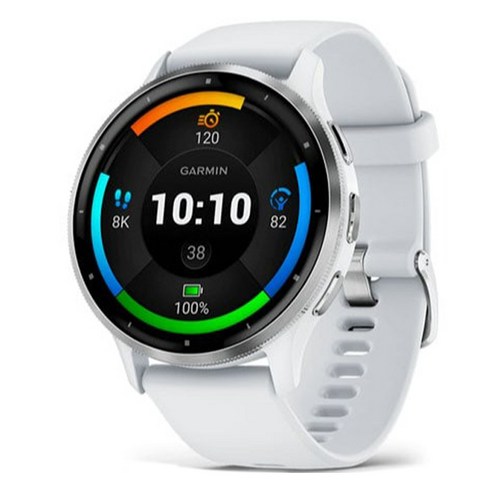 가민1050 - 가민 베뉴3 웰니스 스마트워치, 화이트, 3.5cm, GPS