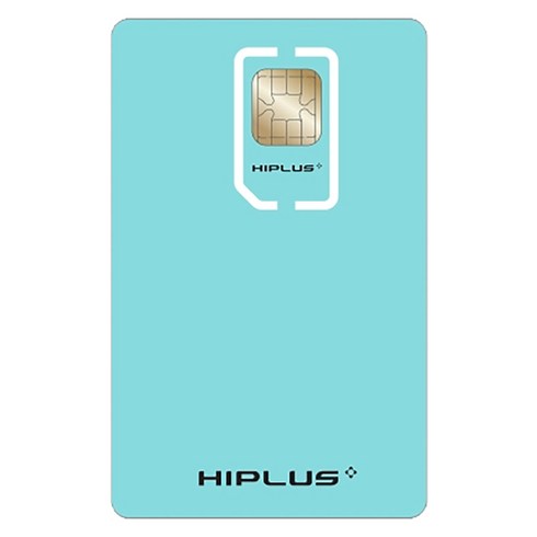 하이패스카드 - 하이플러스 SIM 하이패스 자동충전카드, 티파니블루, 단품