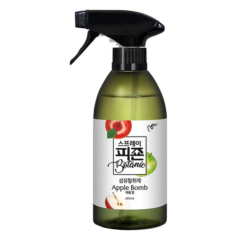 탈취제 - 피죤 스프레이 보타닉 섬유탈취제 애플밤, 490ml, 1개