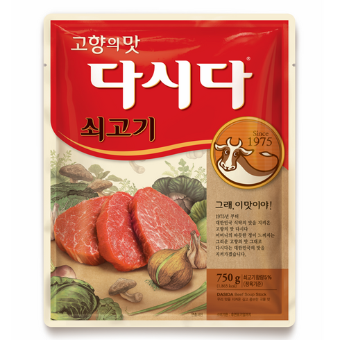 쇠고기다시다1kg - 다시다 쇠고기, 750g, 1개