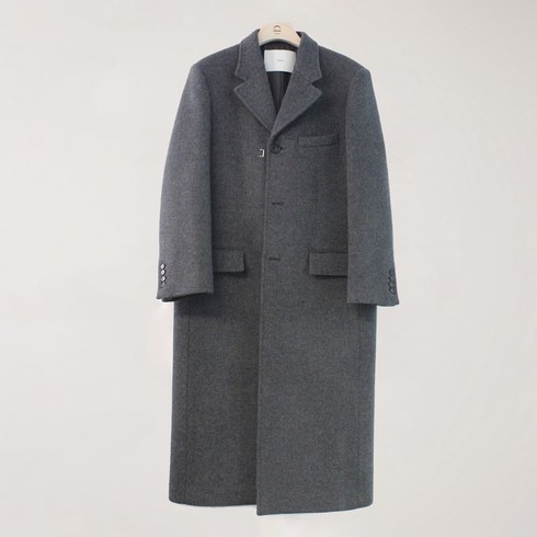 던스트 2-WAY 3 BUTTON CASHMERE COAT UDCO4D121