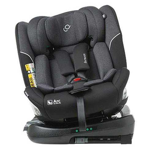 순성 - 순성 아크 올인원 회전형 카시트 ISOFIX, 블랙