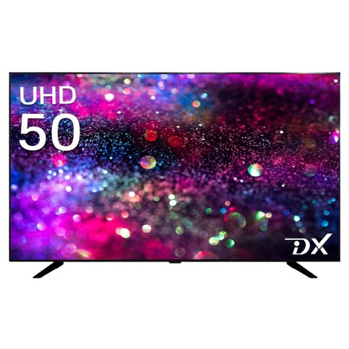 [10% 환급가전] 디엑스 4K UHD LED TV, 50인치, D500XUHD, 스탠드형, 고객직접설치